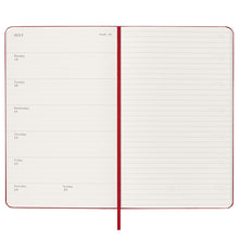 Moleskine Weekly Large Scarlet Red Hard Cover 2027