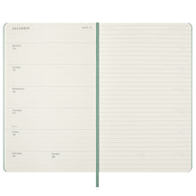 Moleskine Weekly Large Sage Green Hard Cover 2027