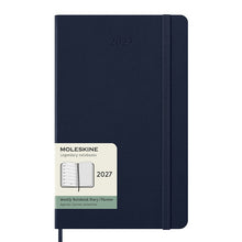 Moleskine Weekly Large Sapphire Blue Hard Cover 2027