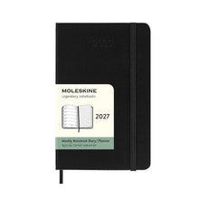 Moleskine Weekly Pocket Black Soft Cover 2027