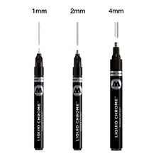 Molotow Liquid Chrome Pump Marker in 1mm, 2mm, 4mm