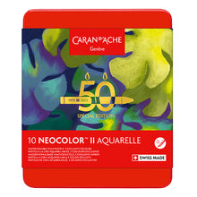 Caran d'Ache Neocolor II Aquarelle Special Edition "Lush", Set of 10
