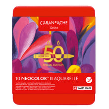 Caran d'Ache Neocolor II Aquarelle Special Edition "Pop", Set of 10
