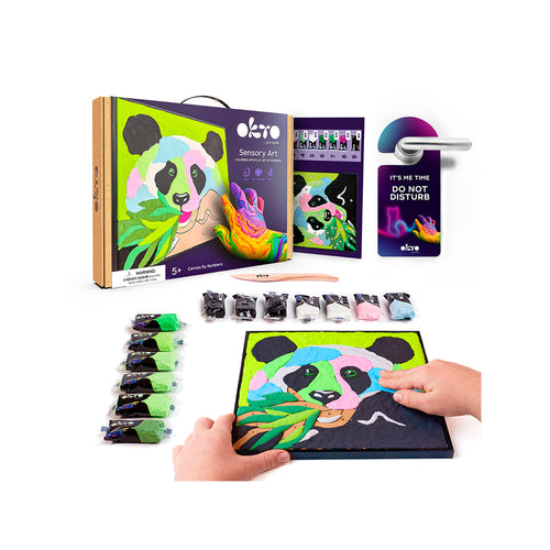 Okto Clay-By-Number Kit, Panda