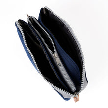ORI London Carnaby Wallet in Crisp Blue