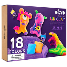 Okto Air Clay Creativity Kit, 18 Color Set