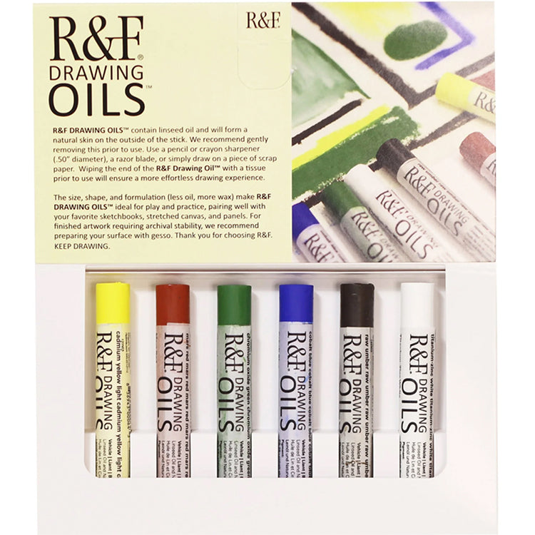 R&F Drawing Oils™ Introductory Set