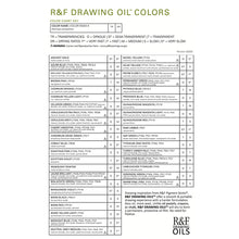 R&F Drawing Oils 12ml Sticks, Various Colors