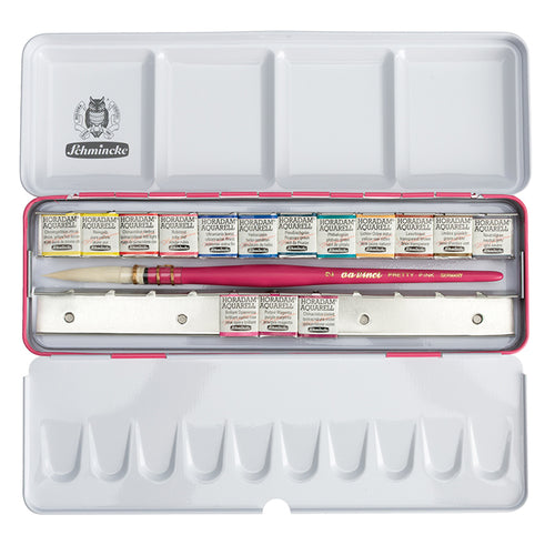 Schmincke Horadam “Pretty Pink” Edition Watercolor Set