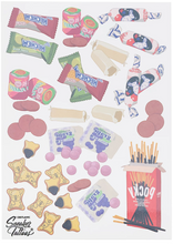 CestlavicSneaker Tattoos® in Asian Candies 4 Sheets