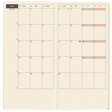 Hobonichi Techo Weeks Mega 2026 - Sneaker: Tomato Red