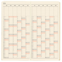 Hobonichi Techo Weeks Mega 2026 - Sneaker: Tomato Red