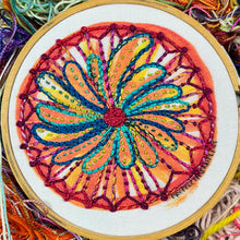 Dropcloth Solar Daisy Embroidery Sampler Kit