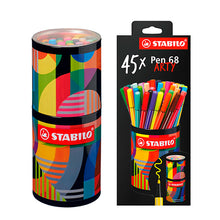 Stabilo Pen 68 Premium ARTY Set with 45 colors