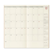 TRAVELER'S Notebook 2027 Monthly, Regular Size