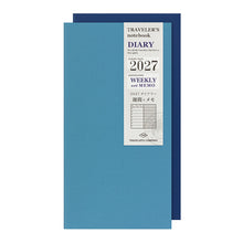 TRAVELER'S Notebook 2027 Weekly + Memo, Regular Size