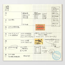 TRAVELER'S Regular Size Refill 019 Free Diary Weekly+Memo