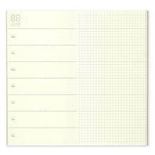 TRAVELER'S Regular Size Refill 019 Free Diary Weekly+Memo