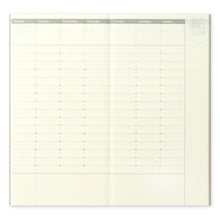 TRAVELER'S Regular Size Refill 018 Free Diary Weekly (Vertical)
