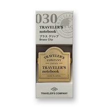 TRAVELER's Brass Clip with TRC Logo
