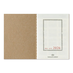 TRAVELER'S notebook 2026 Monthly (Passport Size)