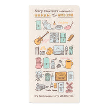 TRAVELER'S Notebook 2027 Clear Folder, Regular Size