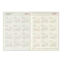 TRAVELER'S Notebook 2027 Weekly, Passport Size