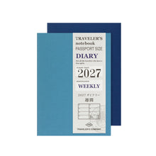 TRAVELER'S Notebook 2027 Weekly, Passport Size