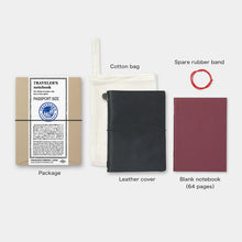 TRAVELER'S Notebook Passport Size Black Cover