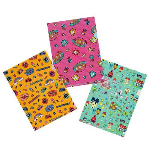 Tamagotchi: Hobonichi Folder Set of 3 for A6 Size