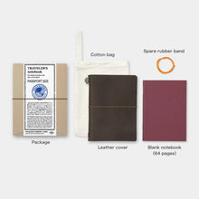 TRAVELER'S Notebook Passport Size Brown Cover