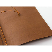 TRAVELER's Notebook Regular Size Camel Cover