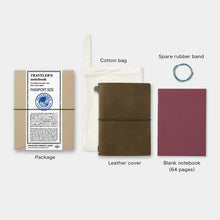 TRAVELER'S Notebook Passport Size Olive Cover