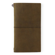 TRAVELER's Notebook Regular Size Olive Cover