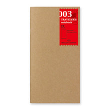 TRAVELER's Regular Size Refill Blank