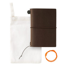 TRAVELER’S Notebook Card Size 20th Anniversary Set, Brown
