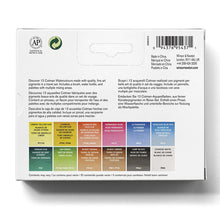 Winsor & Newton Cotman Field Travel Box, 12 Half Pan Set