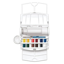 Winsor & Newton Cotman Field Travel Box, 12 Half Pan Set