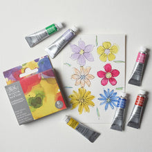 Winsor & Newton Watercolor Floral Set, 6 x 5ml Tubes