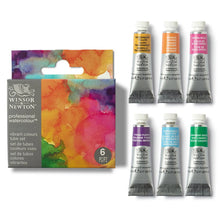 Winsor & Newton Watercolor Vibrant Set, 6 x 5ml Tubes