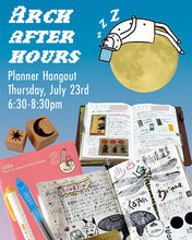 July 23: ARCH After Hours Analog Planner Hangout