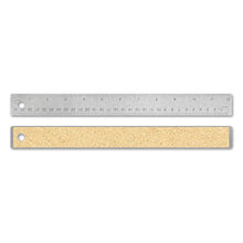 Stainless Steel Flexible Ruler Non-Slip Back