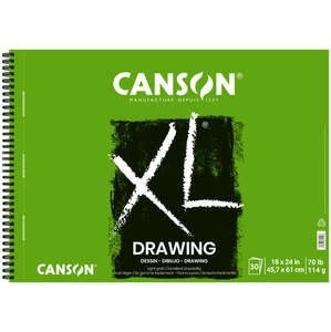 Canson XL Drawing Pads, 70lb Various Sizes