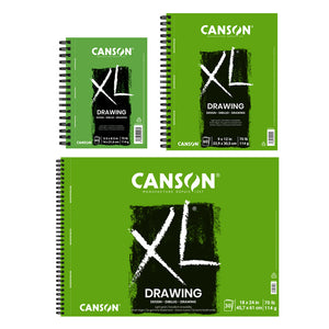 Canson XL Drawing Pads, 70lb Various Sizes