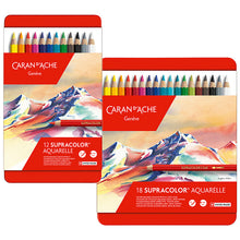 Caran d'Ache Supracolor Watersoluble Pencil Metal Box Sets