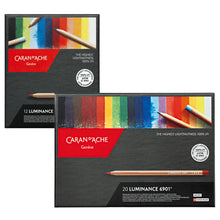 Caran d'Ache Luminance Colored Pencil Sets 12 or 20 count