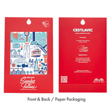 Cestlavic Sneaker Tattoos® in Cali Vibes 4 Sheets