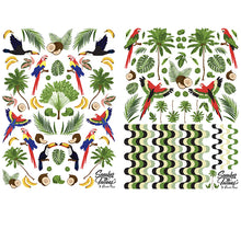 Cestlavic Sneaker Tattoos® in Tropical Island 4 Sheets