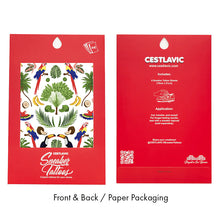 Cestlavic Sneaker Tattoos® in Tropical Island 4 Sheets