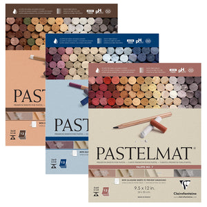 Clairefontaine Premium Pastelmat Pads in 3 Color Assortments